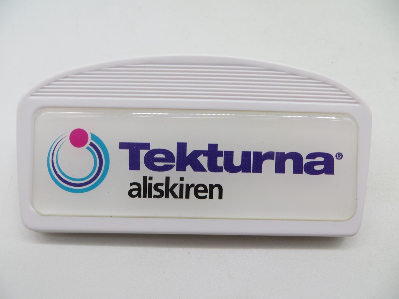 Drug Rep Promo Paper / Binder Clip doctors office promotional item TEKTURNA