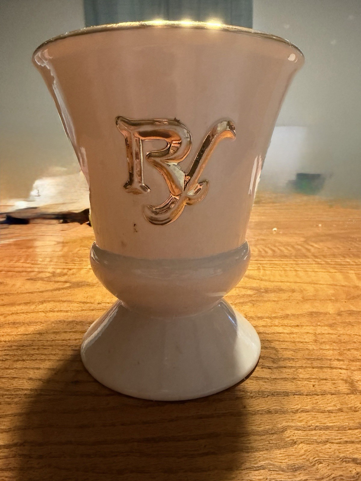 RARE Vintage Owens Illinois RX Porcelain Pharmacy Apothecary Mortar