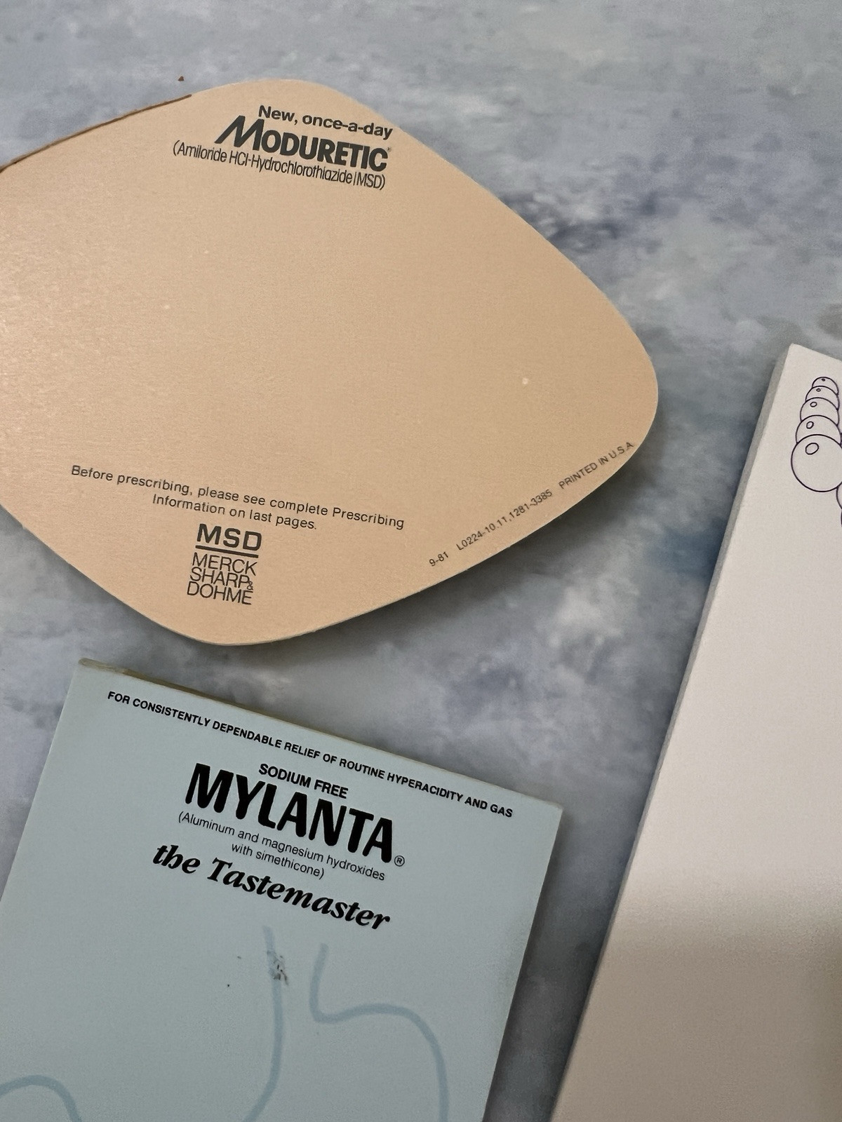 Vintage Pharmaceutical Drug Rep Notepads Lot | Medical Ephemera | Mid-Century Ad