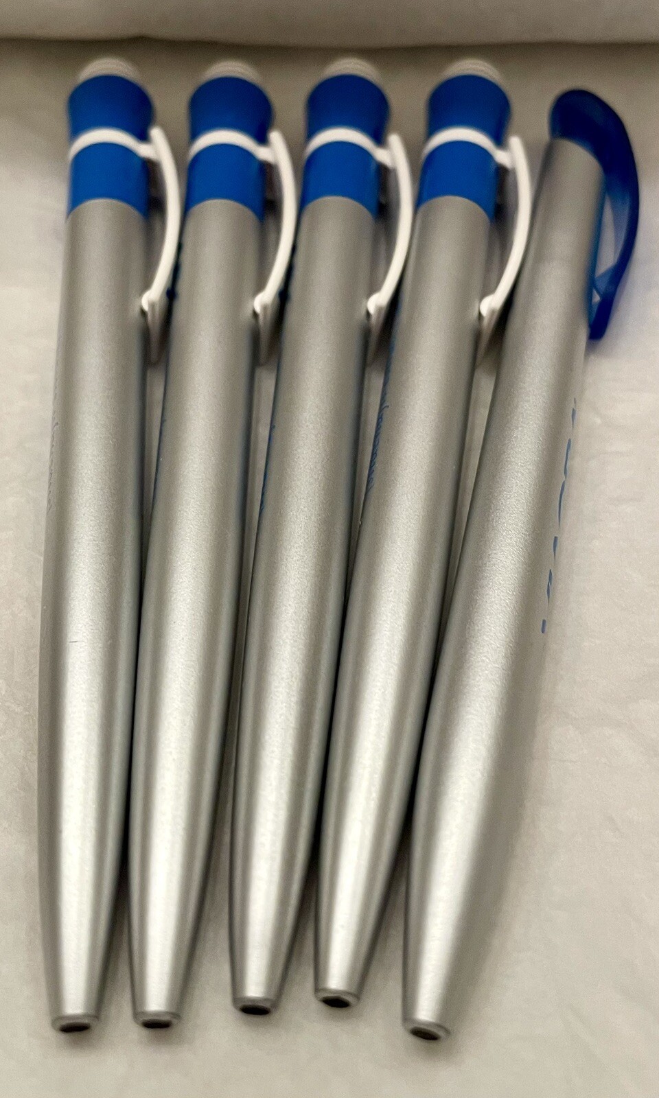 VTG Lot of 5 VIAGRA Plastic Pens Pharma Promo Rep Logo Advertising NEW NOS