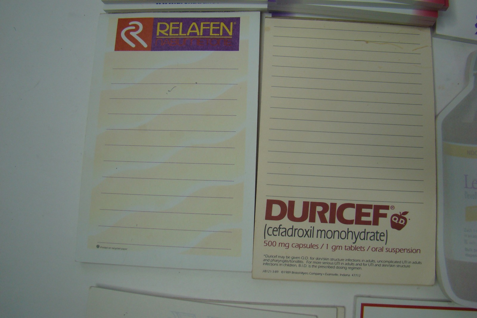 Misc Lot of Note Pads Pharmaceutical items Drug Rep Doctor sample
