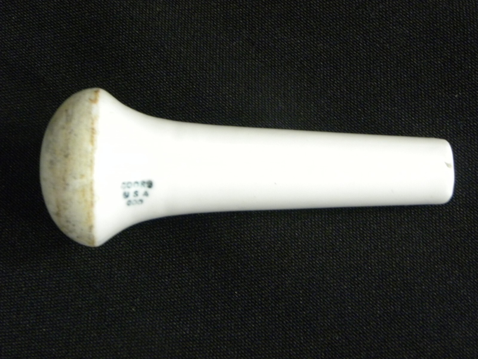 Vintage Used Coors USA Lab Mortar 522-00 and Pestle 000 Set, #2