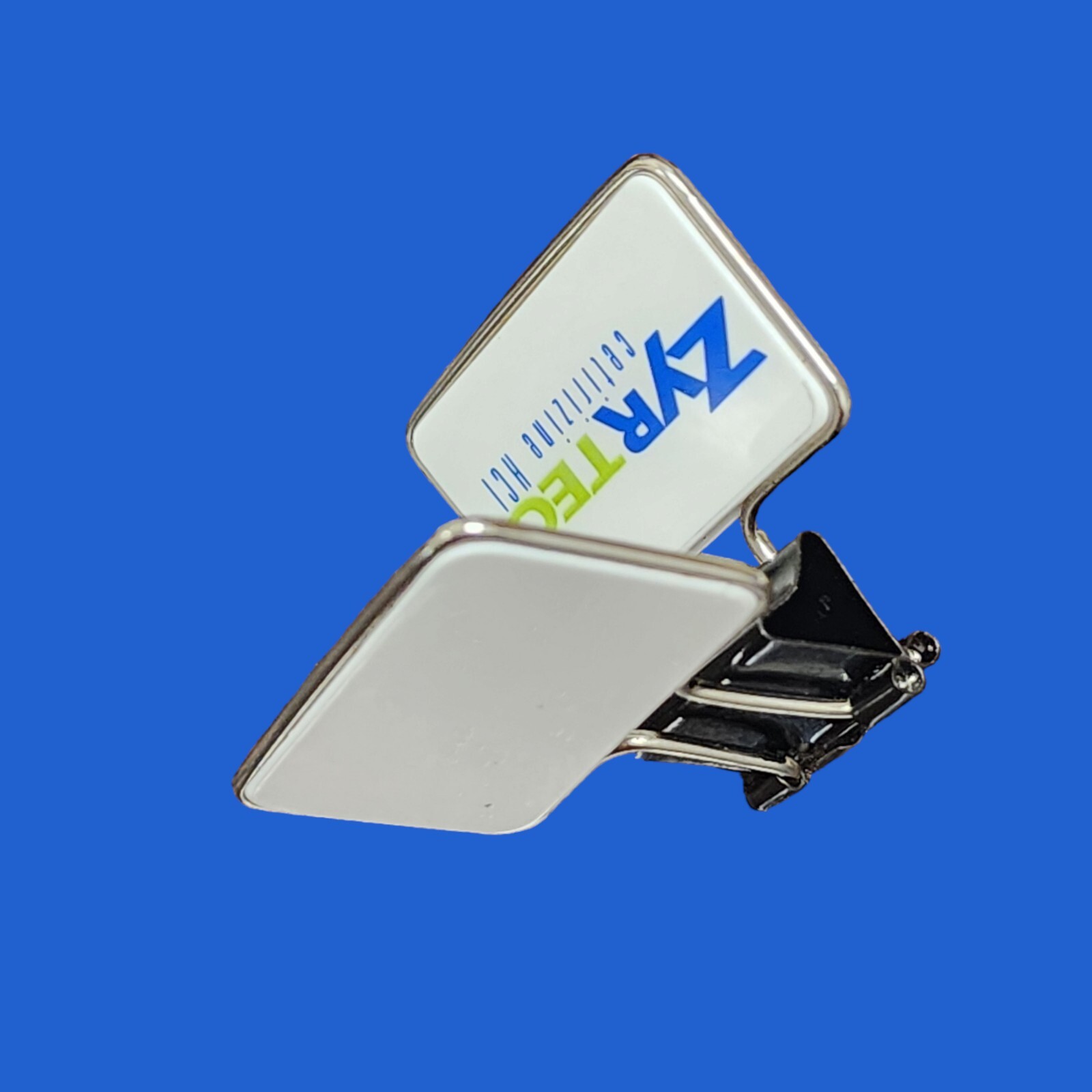 Zyrtec Brand Logo Pharmaceutical Advertising Binder Clip Sales Promotional Item