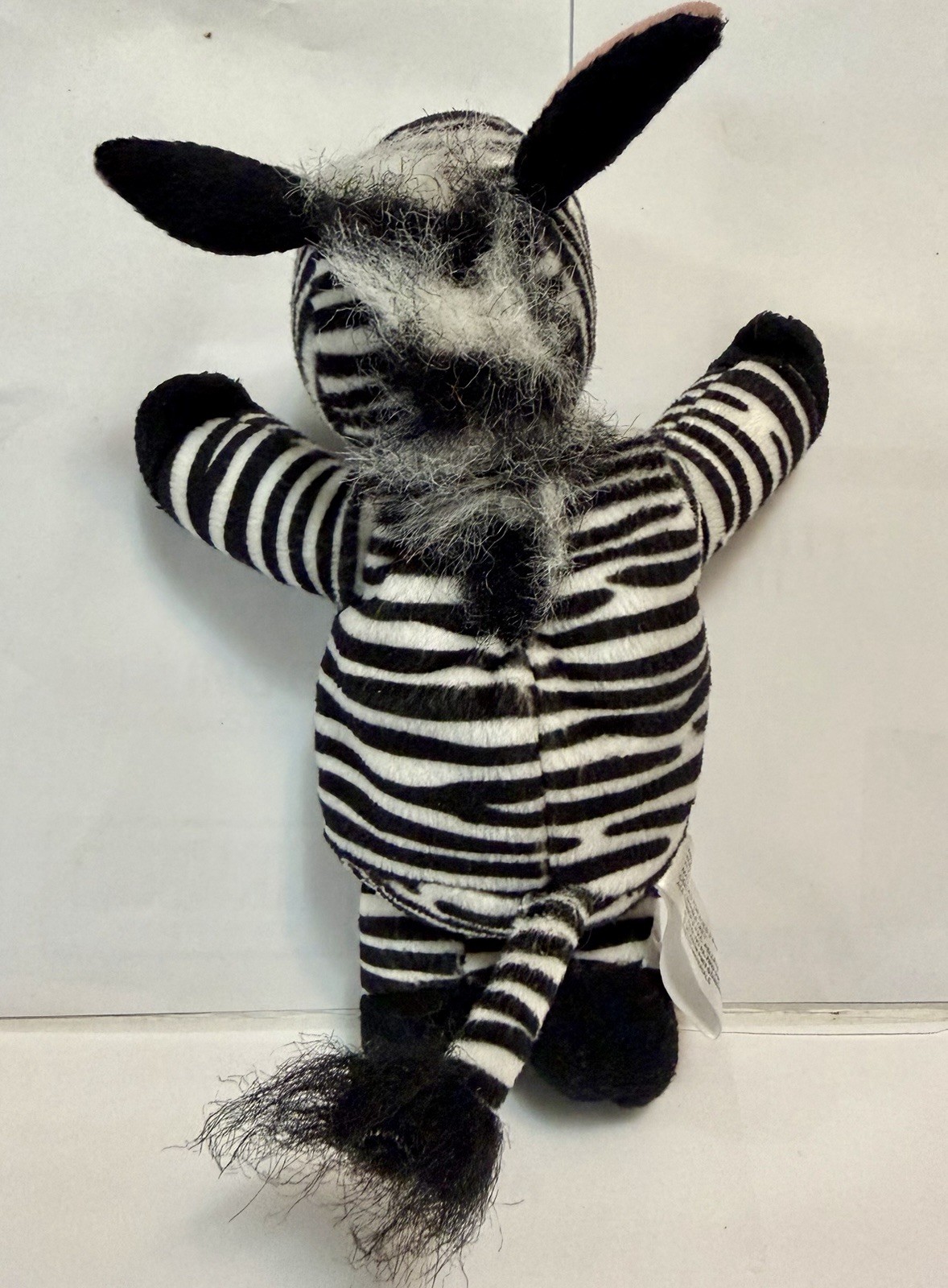 Zithro Zebra Plush Toy Drug Rep Pharmaceutical Promo Medical Advertising 1999 FS