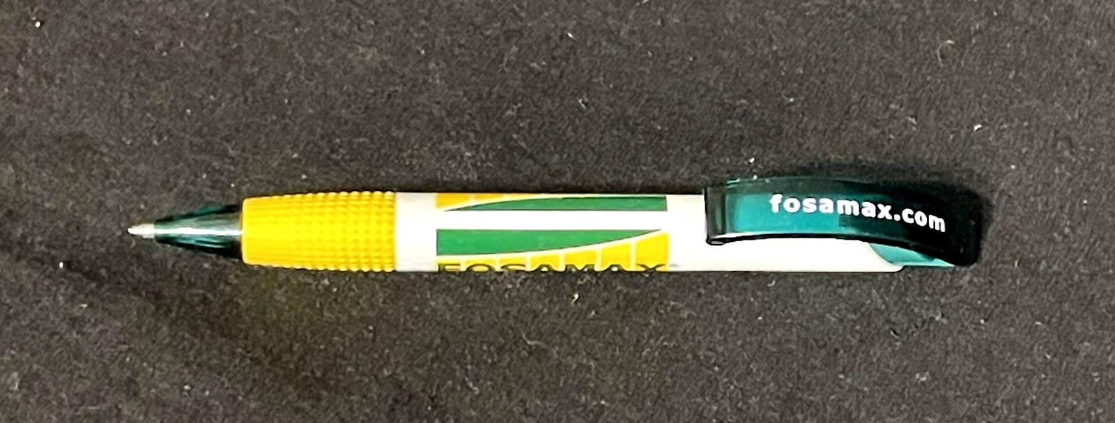 Pharmaceutical Drug Ink Rep Vintage Pen Fosamax Collectible Yellow Green Rare