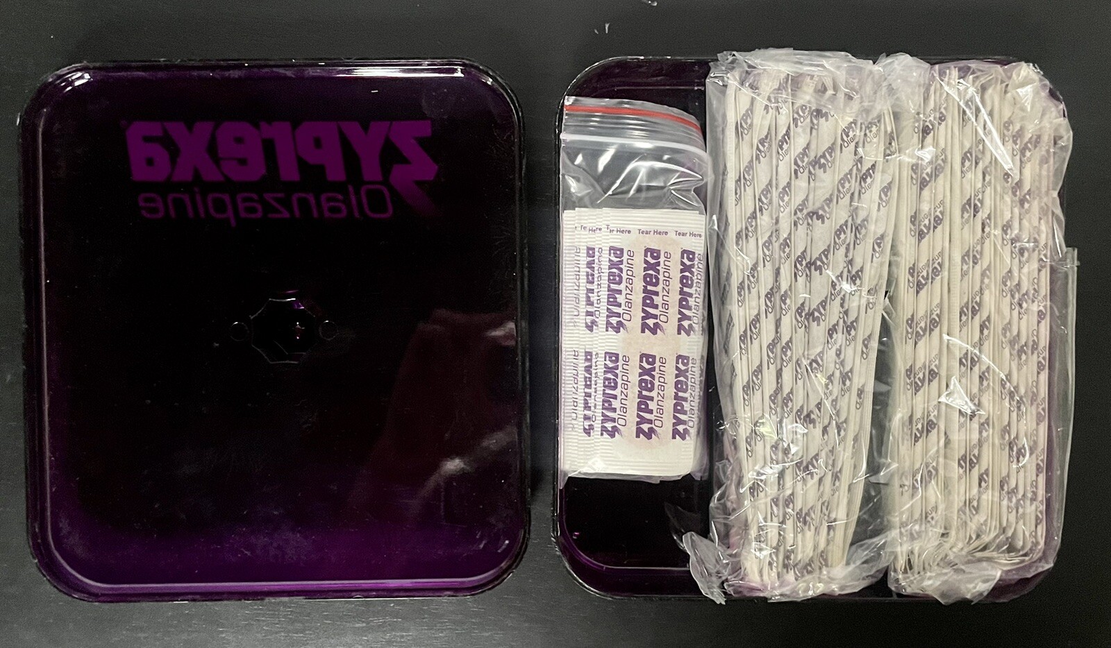 zyprexa ￼￼Pharmaceutical Collectibles ￼Band-Aids, And Tongue Depressors ￼New
