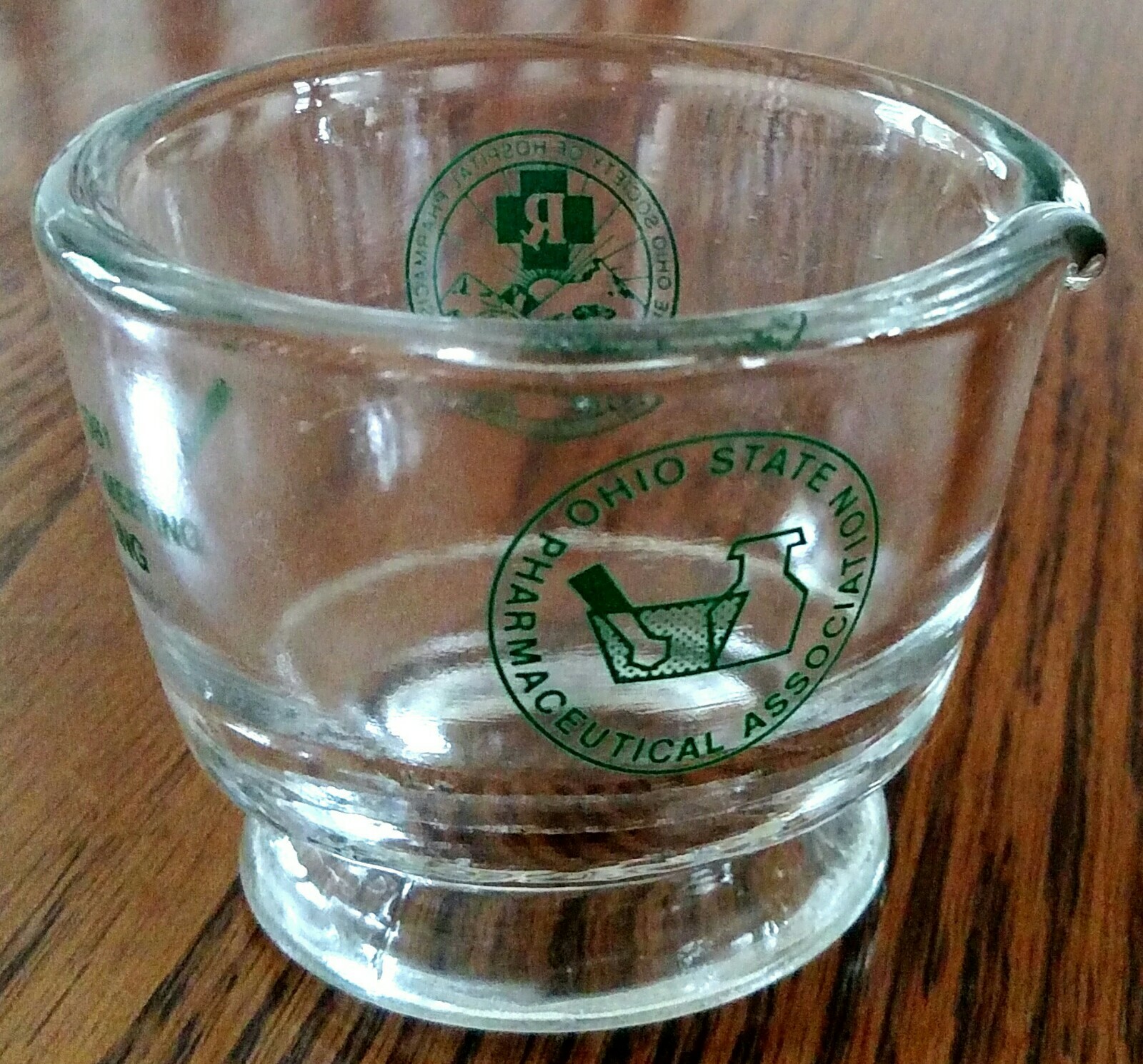 1981 Ohio State Pharmaceutical Association Glass Creamer Annual Meeting