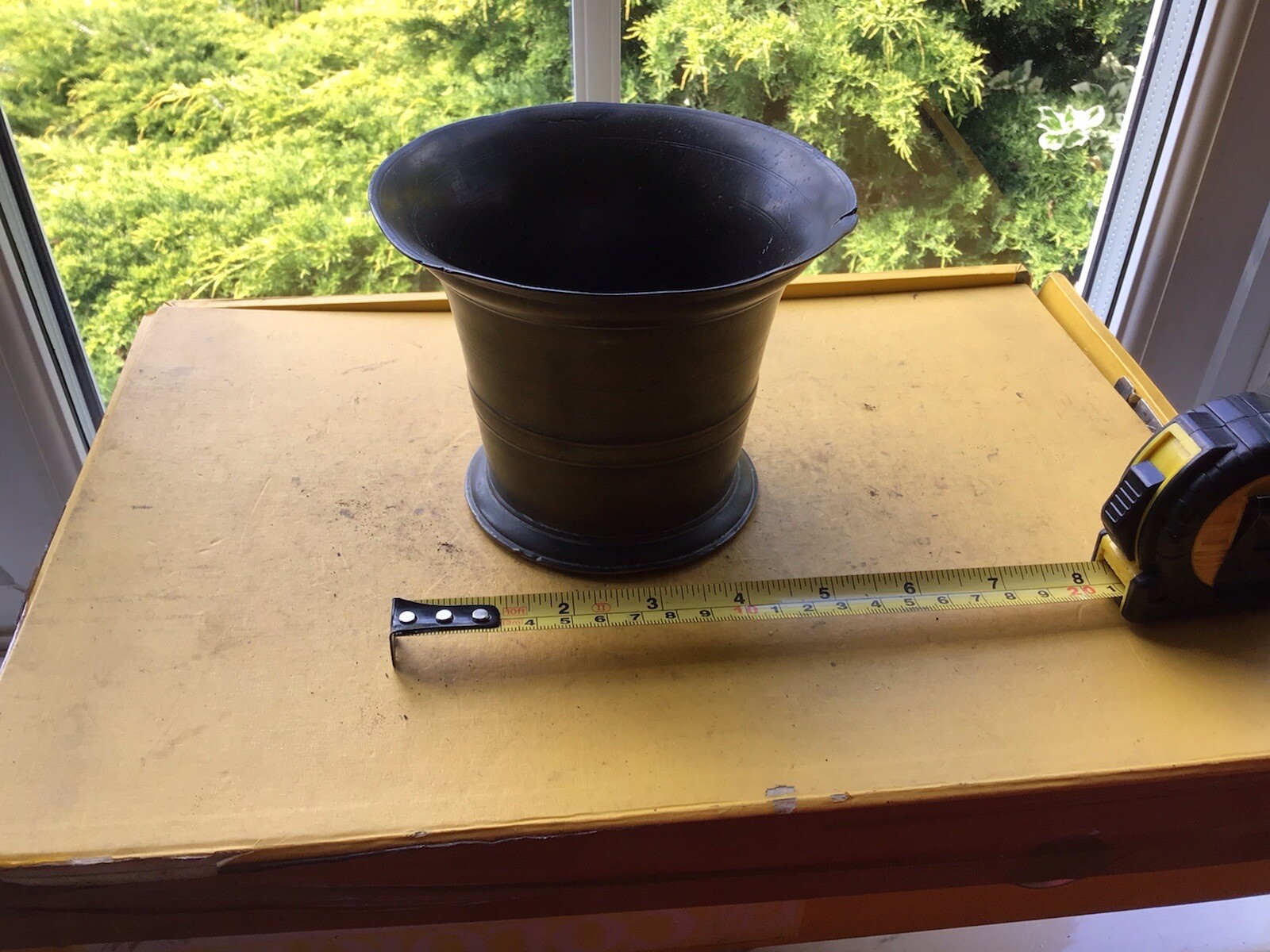 ANTIQUE PESTLE BRONZE VINTAGE CHEMIST COOK APOTHECARY FOR COOKING HERBS SPICES