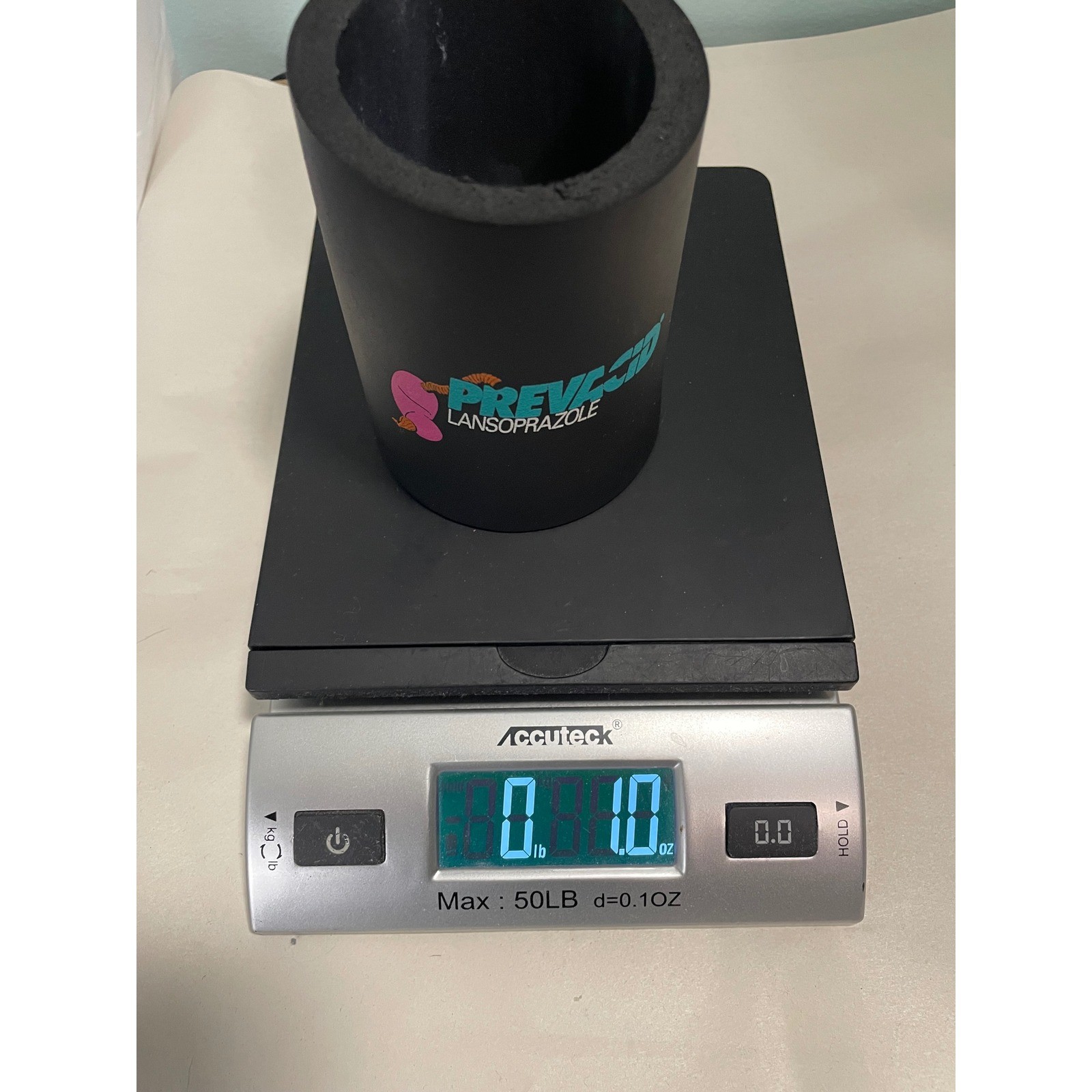 Prevacid Lansoprazole Black Foam Koozie Can Holder Promo