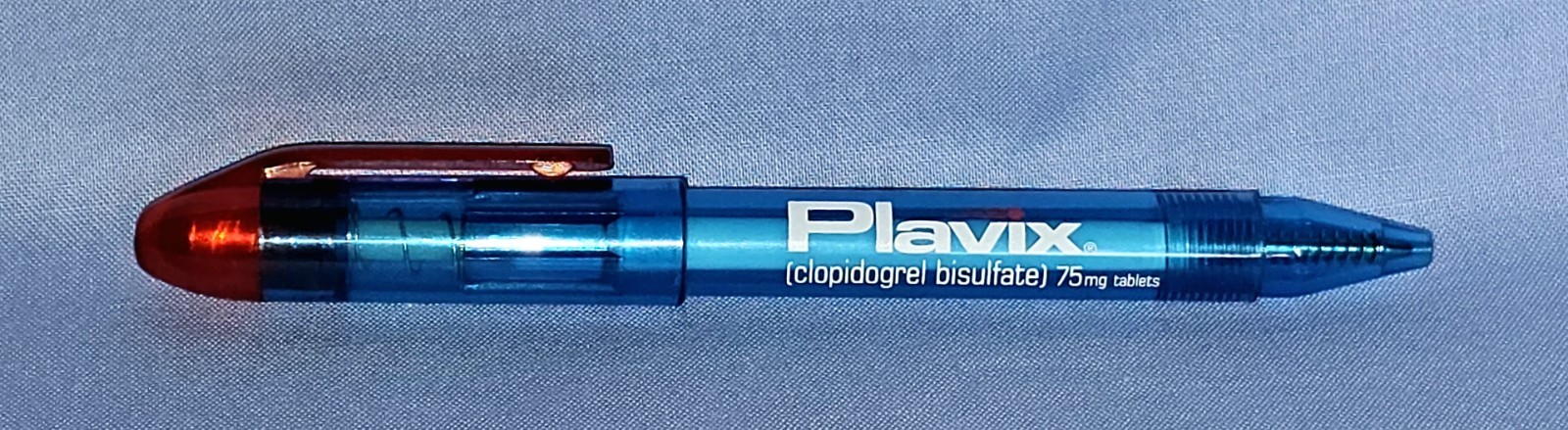PLAVIX Pharmaceutical Drug Rep Ink PEN Medical Collectible Advertising Promo NEW