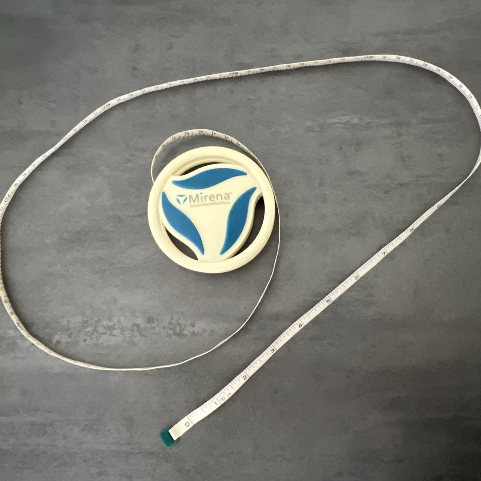 Mirena IUD Intrauterine Device Promotional Material Advertising Tape Measure