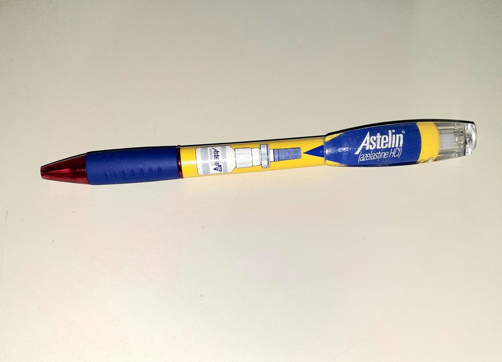 Pharmaceutical Drug Rep Vintage 2 Astelin Nasal Spray Pens & Paper Clip Box