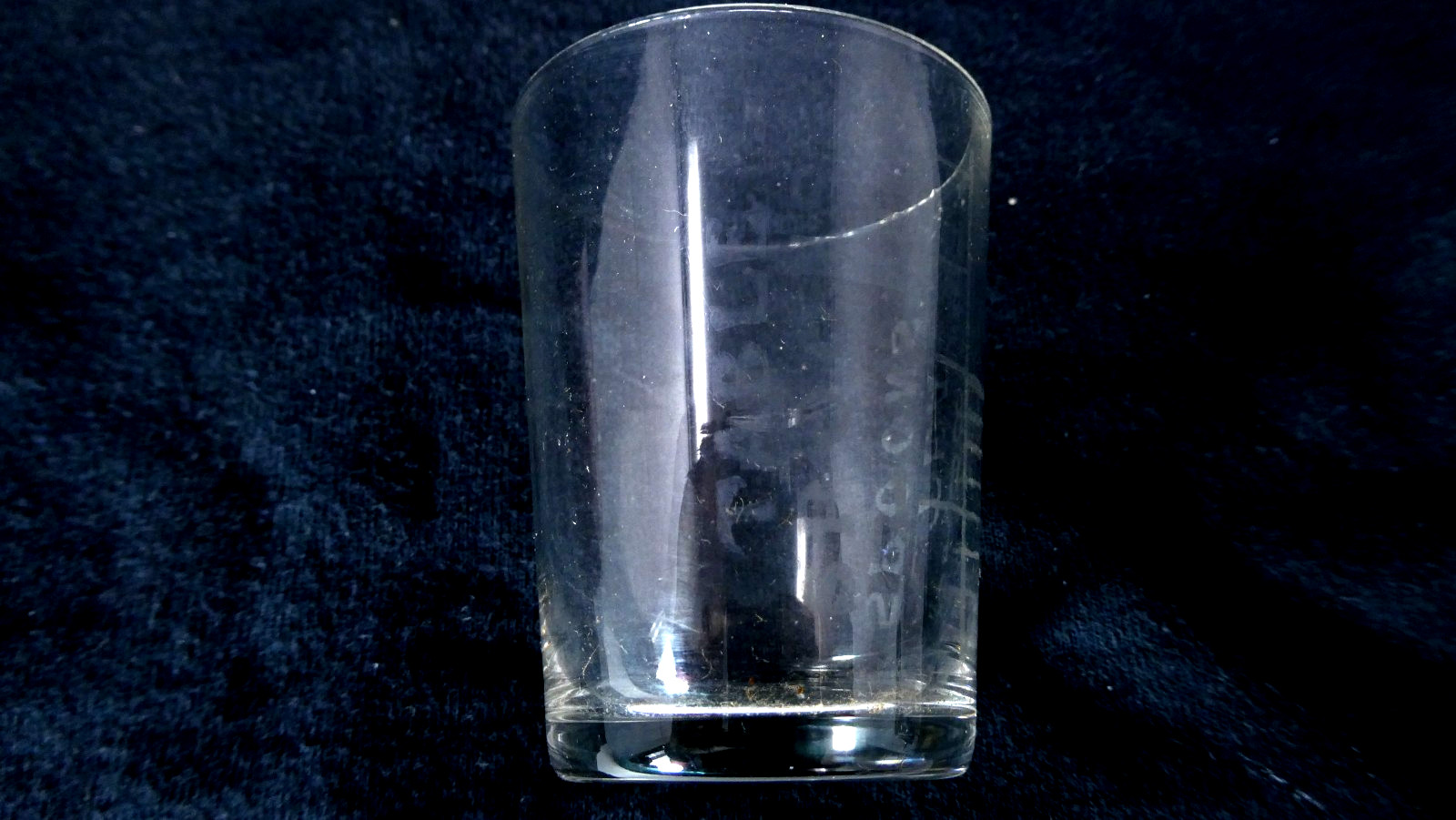 Graduated Medicine Glass With Tablespoon Teaspoon Scale In Original Case