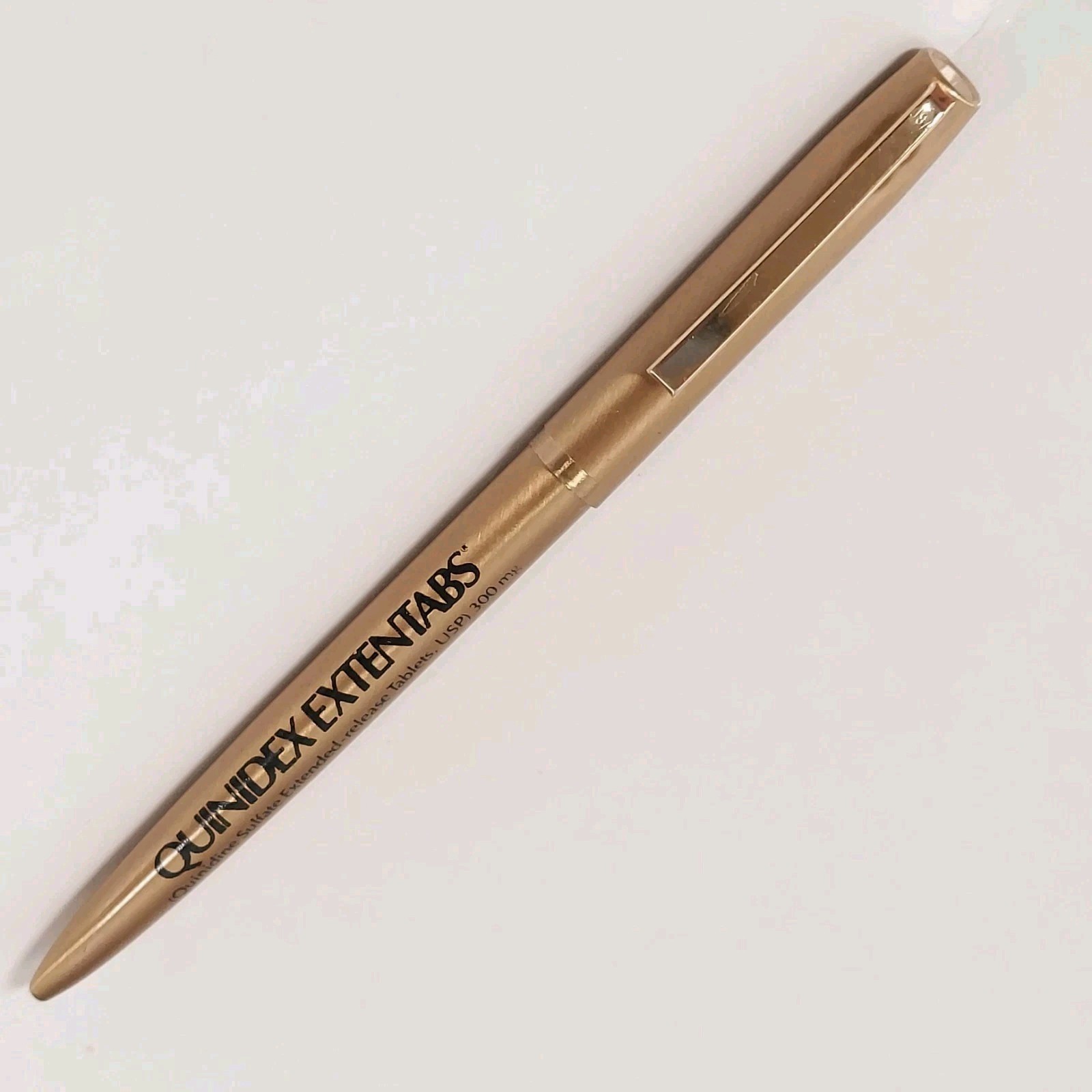 Vintage Pharmaceutical Drug Rep Pen “Quinidex Extentabs”