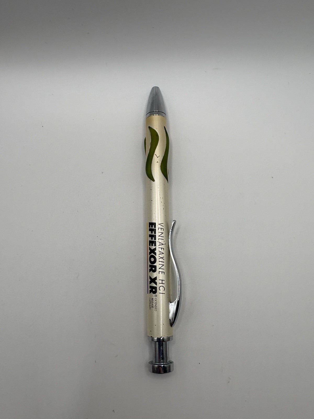 EFFEXOR XR Pharmaceutical Drug Rep Ballpoint Ben Black Ink
