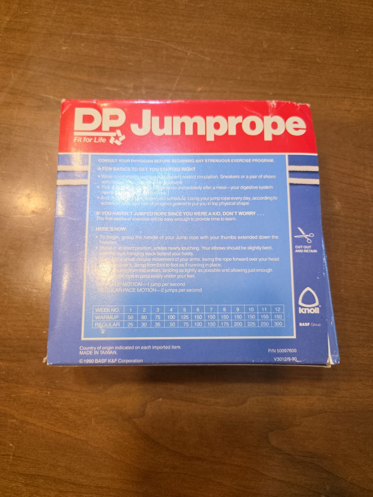 Vicodin ES Jump Rope Advertising Promo Pharma Swag BASF in Box Vintage 90’s