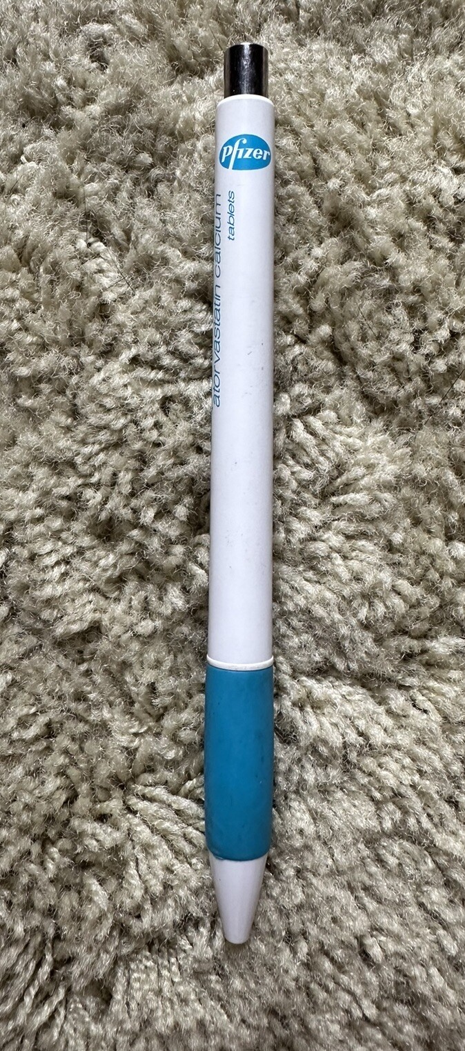 Lipitor Drug Rep Metal Pen Pharmaceutical Advertising Doctor Pfizer