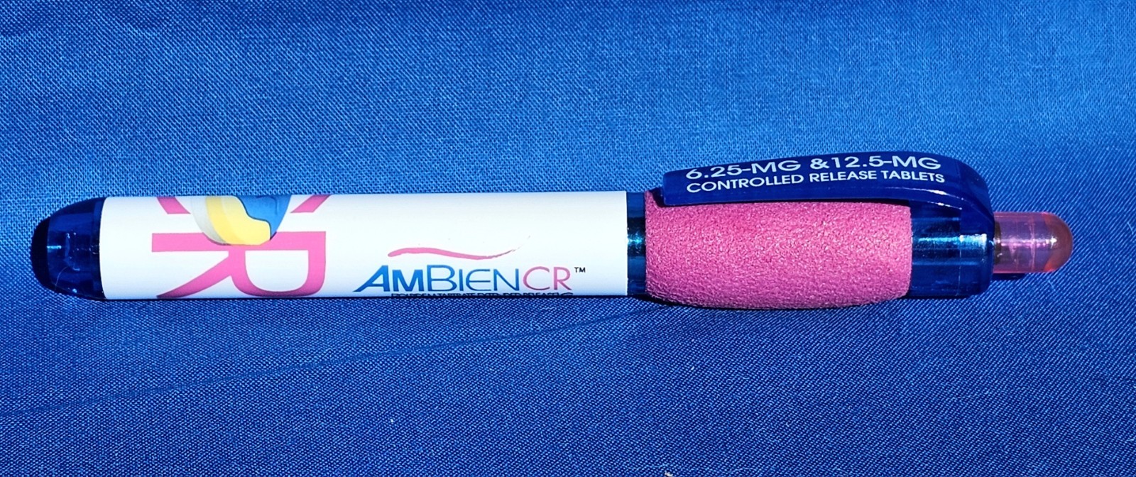 Ambien CR Pen-Light Drug Rep Pharmaceutical Flashlight Collectible Swag NEW Rare