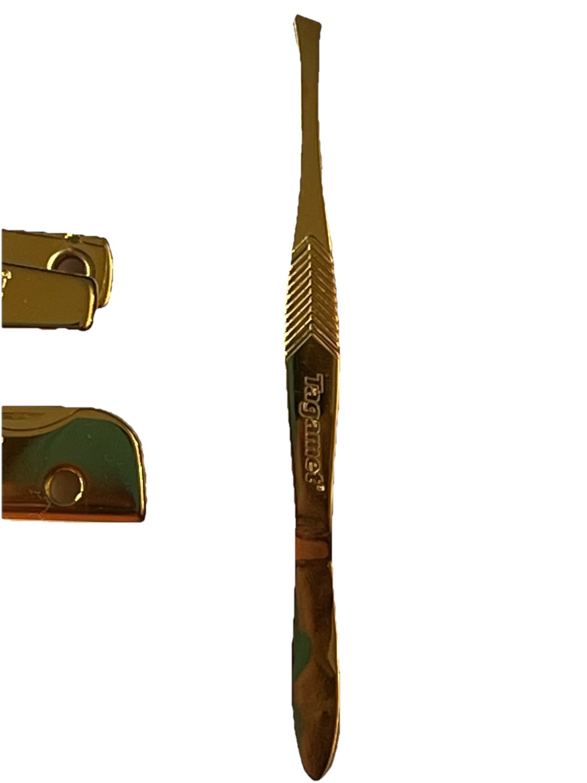 Tagamet Gold Tone Nail Clipper Tweezer Jack Knife LOT Advertising Big Pharma