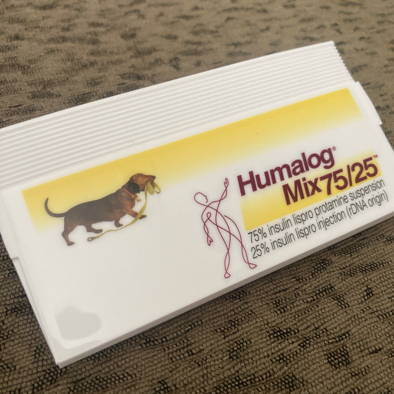 Humalog Drug Rep Pharmaceutical Promo Medical Advertising Chip clip magnet