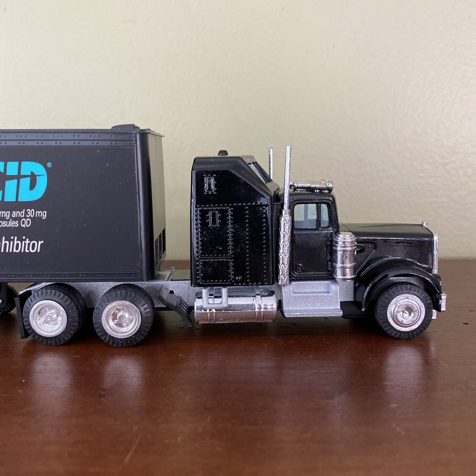 Pharmaceutical Drug Rep Prevacid Tractor Trailer Die Cast Toy Truck Imperfect Bx