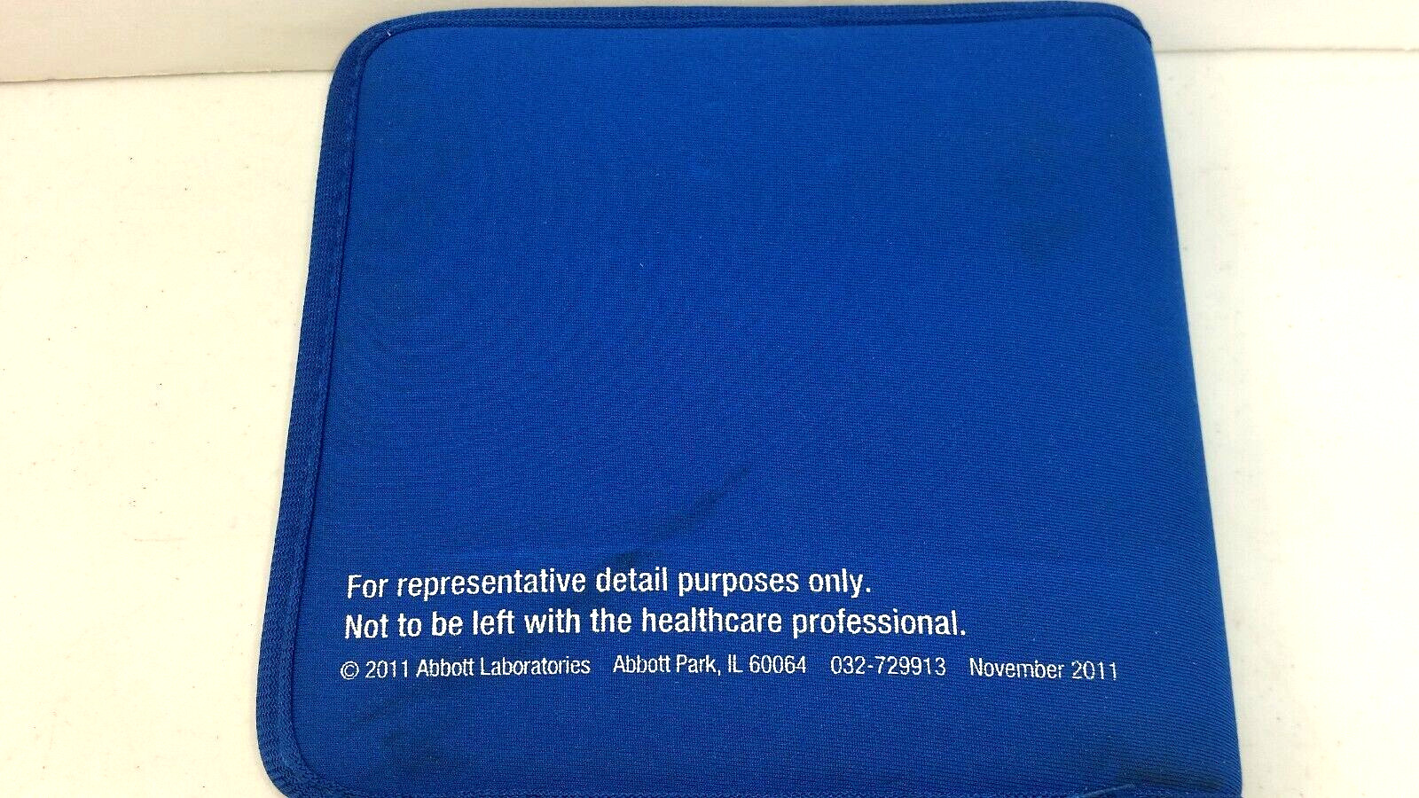 Abbott Laboratories Representative Detail Purposes Salesman Sample