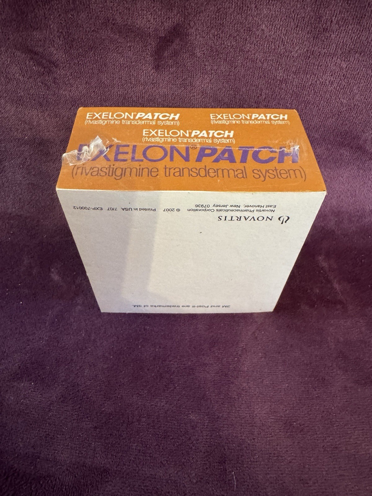 Exelon Patch Promo Post-It Notes New Treat Dementia Symptoms Medical Office