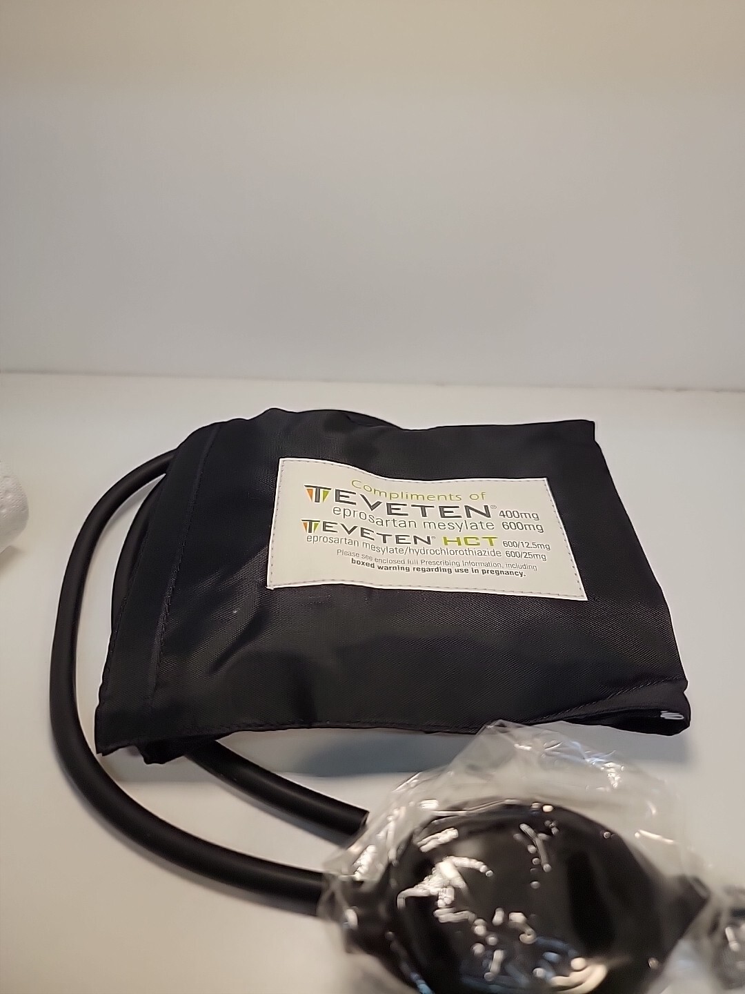 Pharma Drug Rep Teveten Collectible Adult Large Blood Pressure Cuff NEW