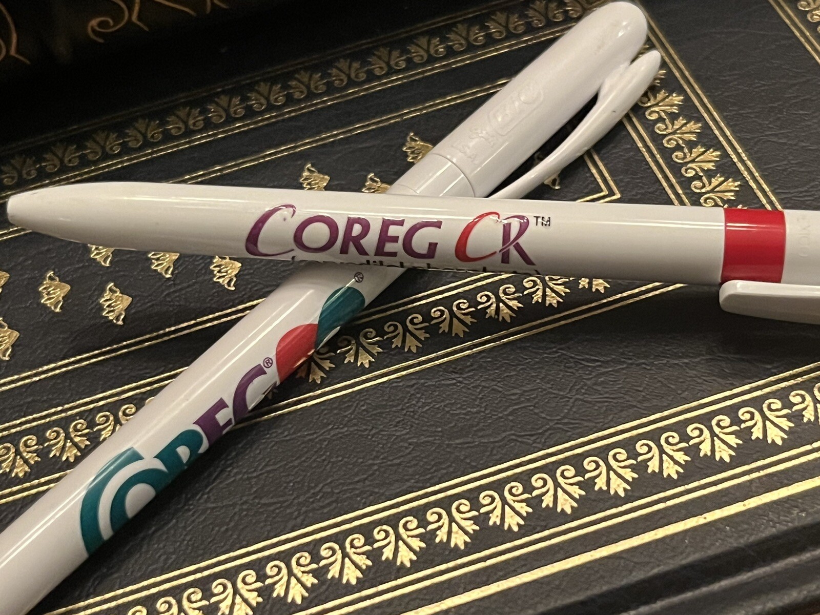 Very Rare Coreg Bic Pharmaceutical Drug Rep Pens