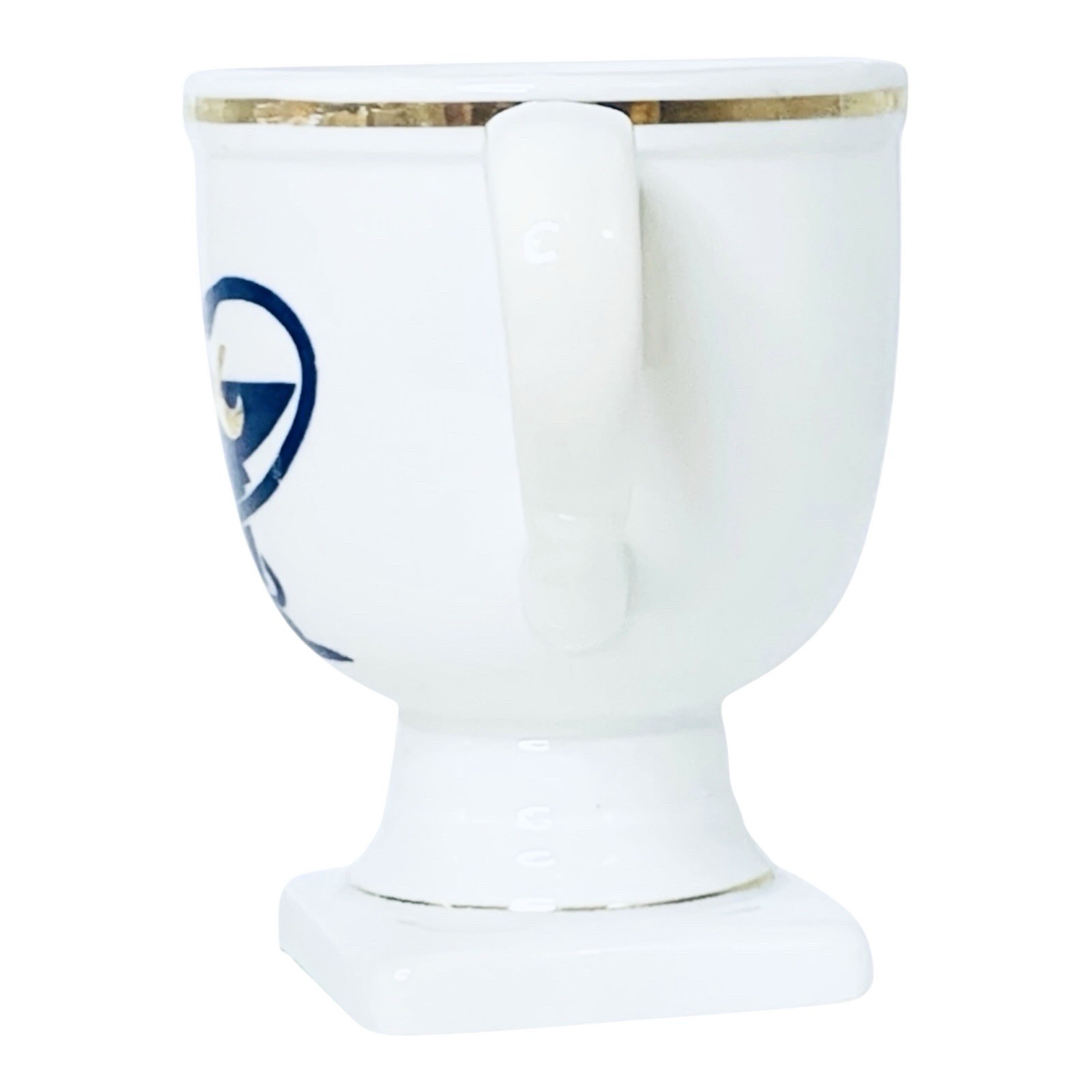 Vintage RX Prescription Pharmacy Drugstore Porcelain Collectible Pedestal Mug