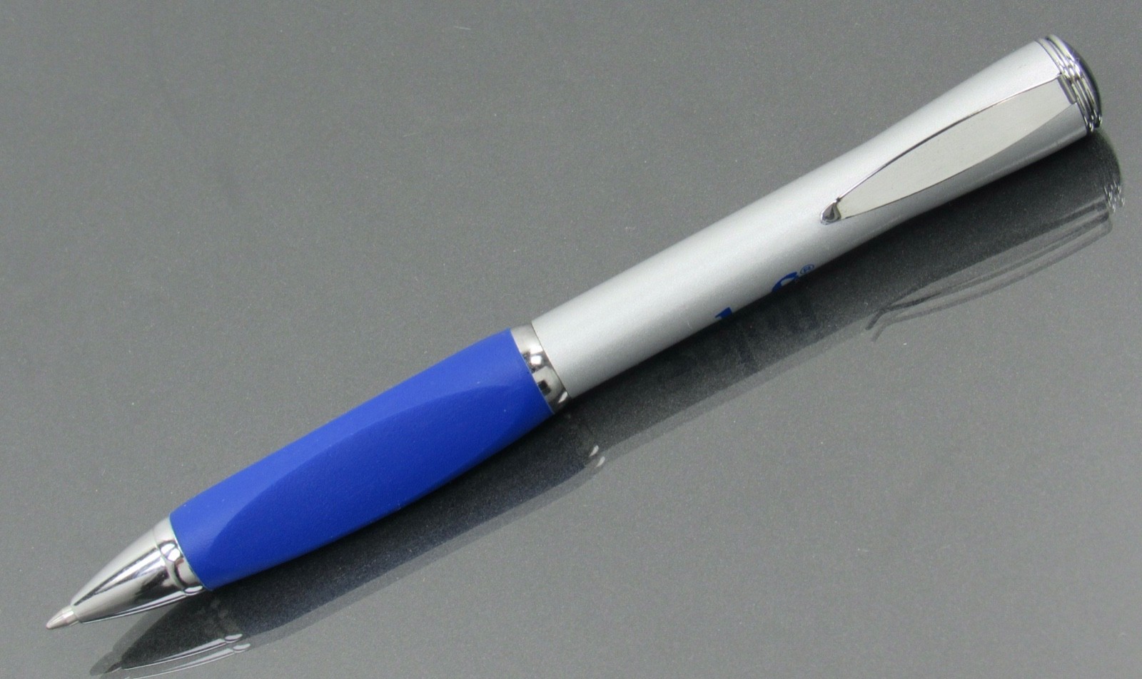 Zoloft METAL Twist PEN Triangular Gripper Drug Rep Pharmaceutical Medical Promo