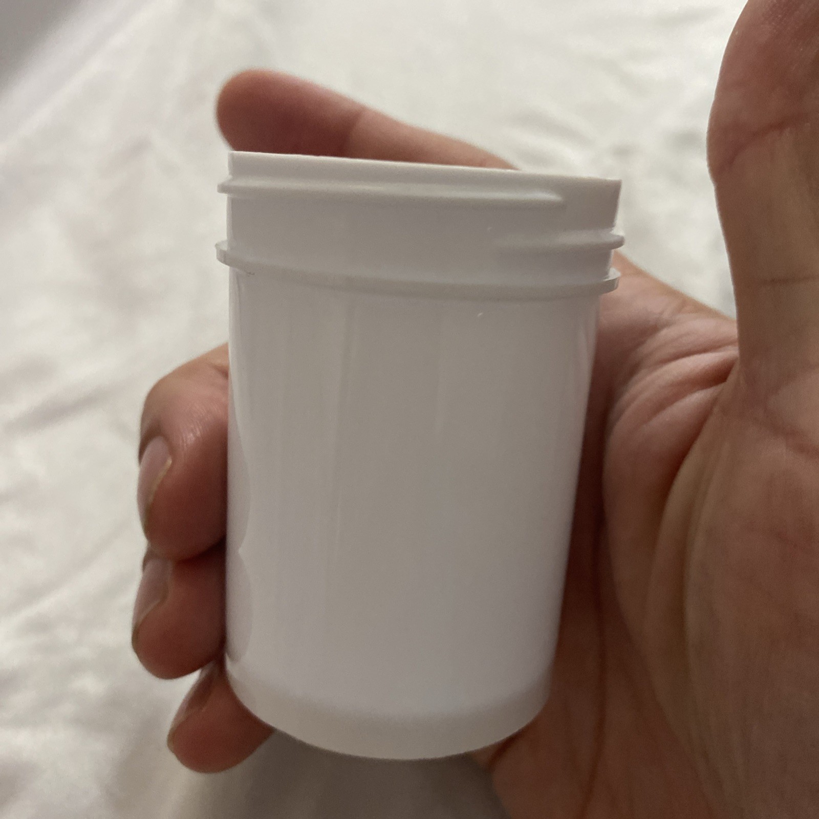 BERRY 2 Oz Plastic Ointment Jars White With Caps New Code 902 Pharmacy