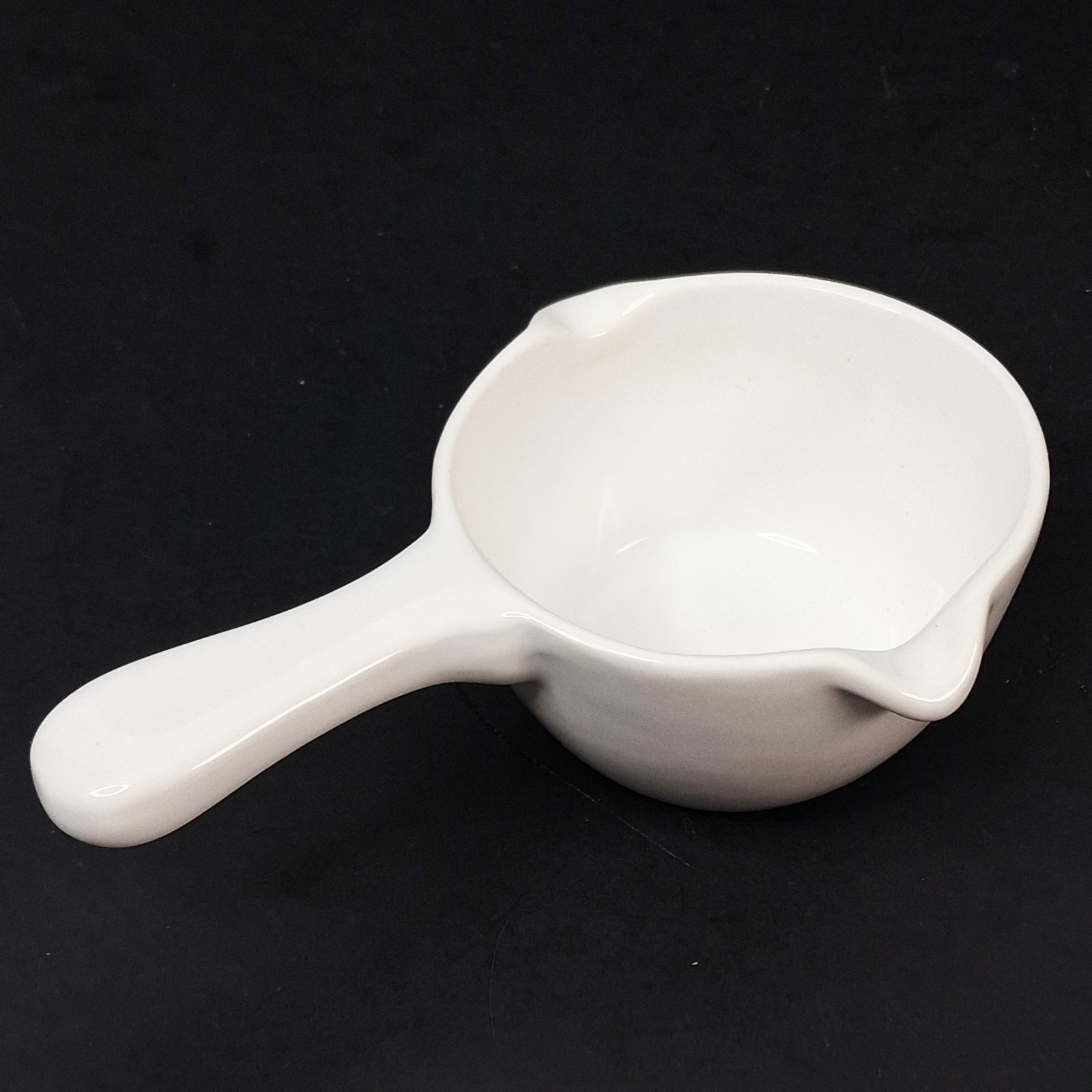 Vintage Ceramic Porcelain Lab Pharmacy Apothecary Cup Bowl Spout PORTUGAL