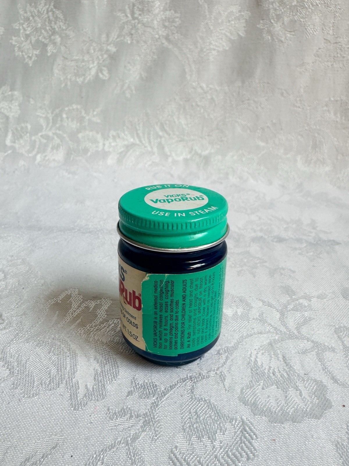 Lot Of Vintage First Aid Apothecary Vicks VapoRub Liquid Bandage Gauze Cream