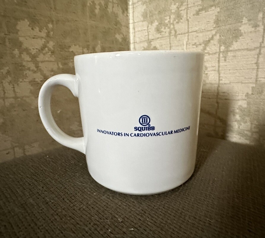 Vintage Drug Rep Advertisement Corgard Mug, Made In Grindley England
