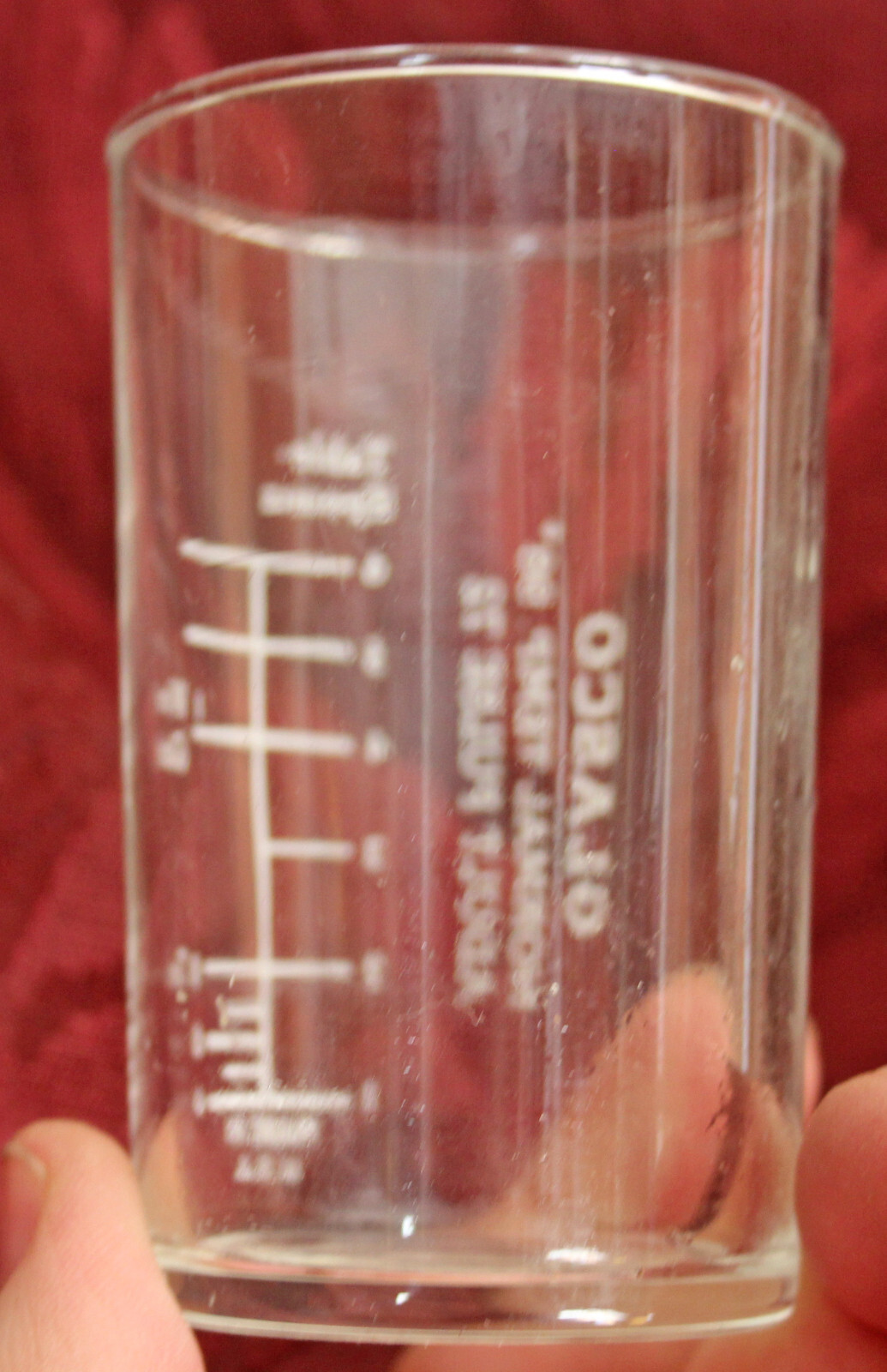 Glasco Apothecary Pharmacy Glass Medical Tool To Measure Temp Pulse Beer Wine
