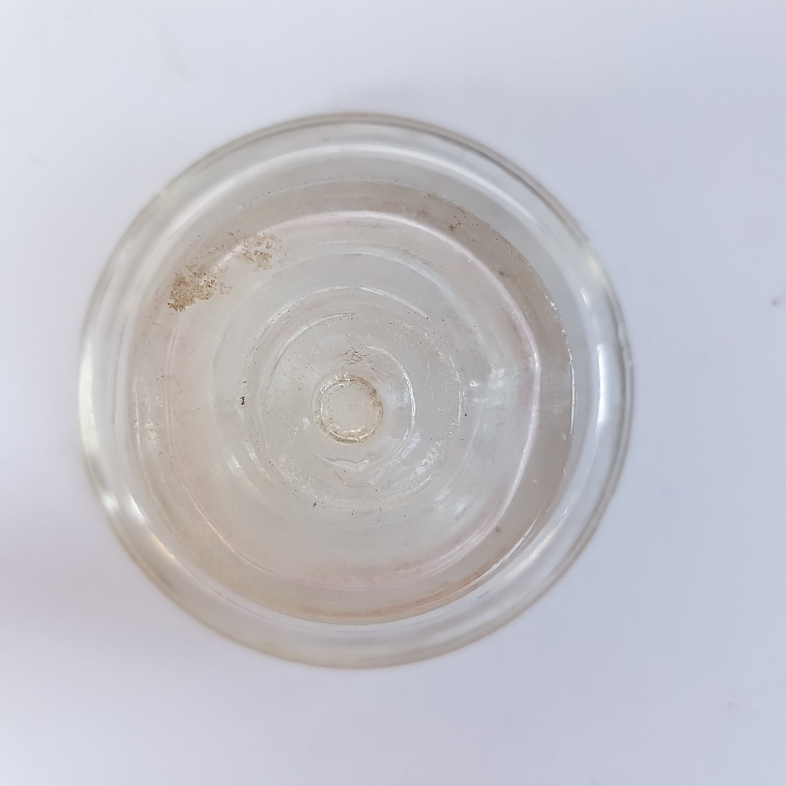 Vintage Glass Apothecary Pharmacy Clear Jar 100 ml COFFEINUM CITRICUM