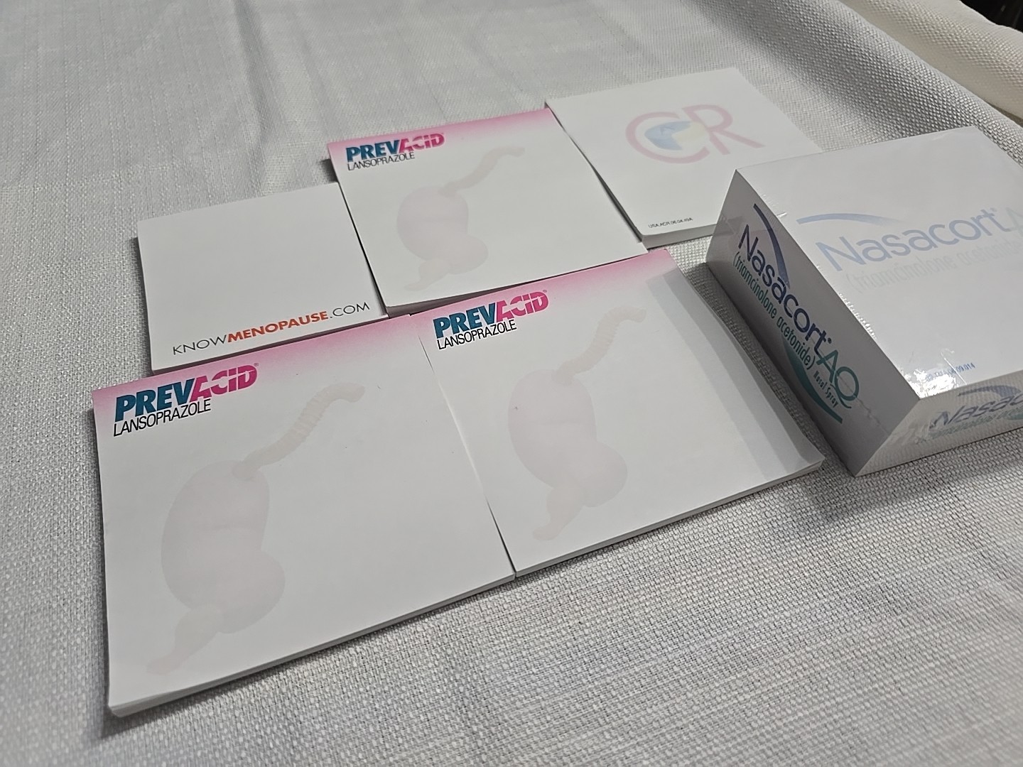 6 Drug Rep Note Pads