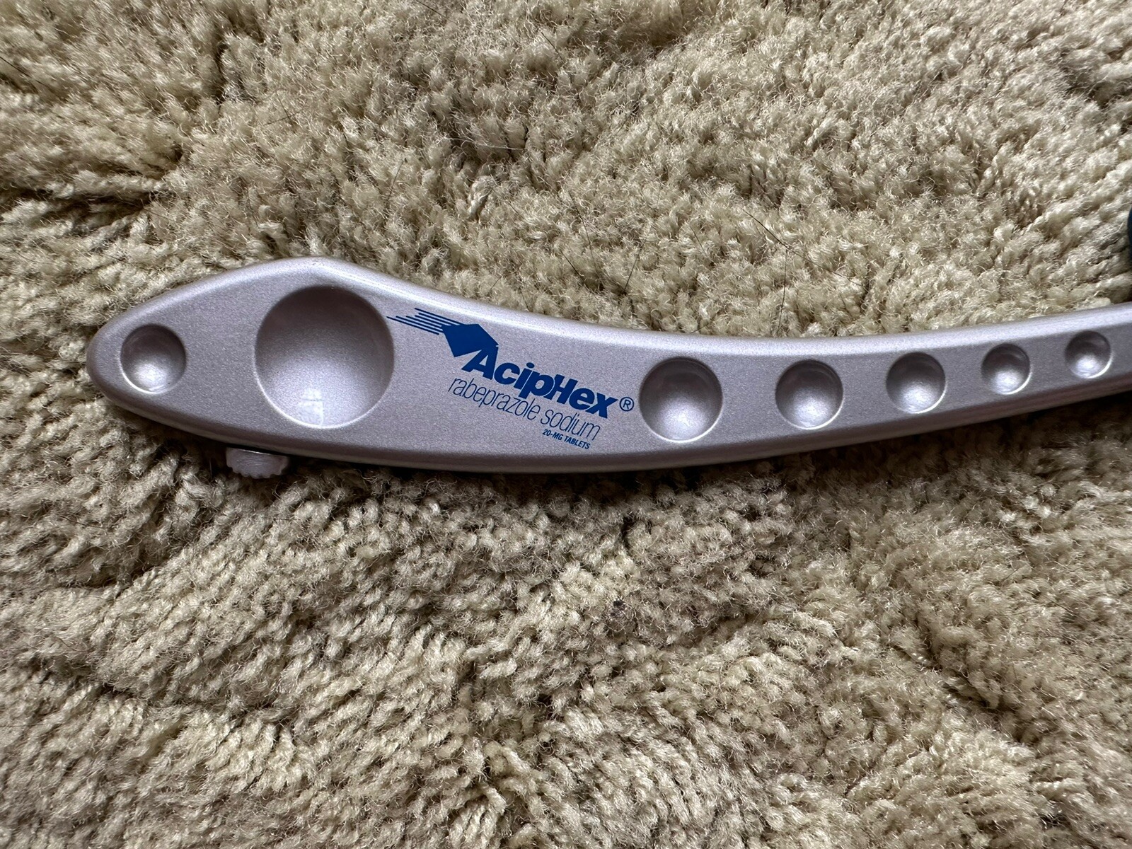 Aciphex Drug Rep Advertisement Knee Reflex Hammer