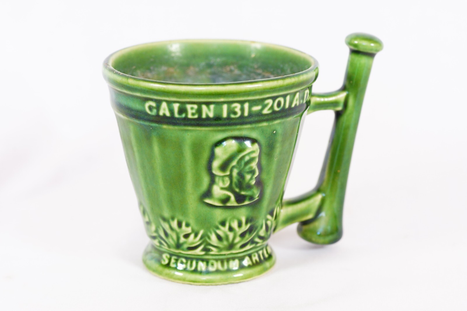 Vintage Pharmaceutical Advertising Coridicin RX Glazed Schering Mug Collectible
