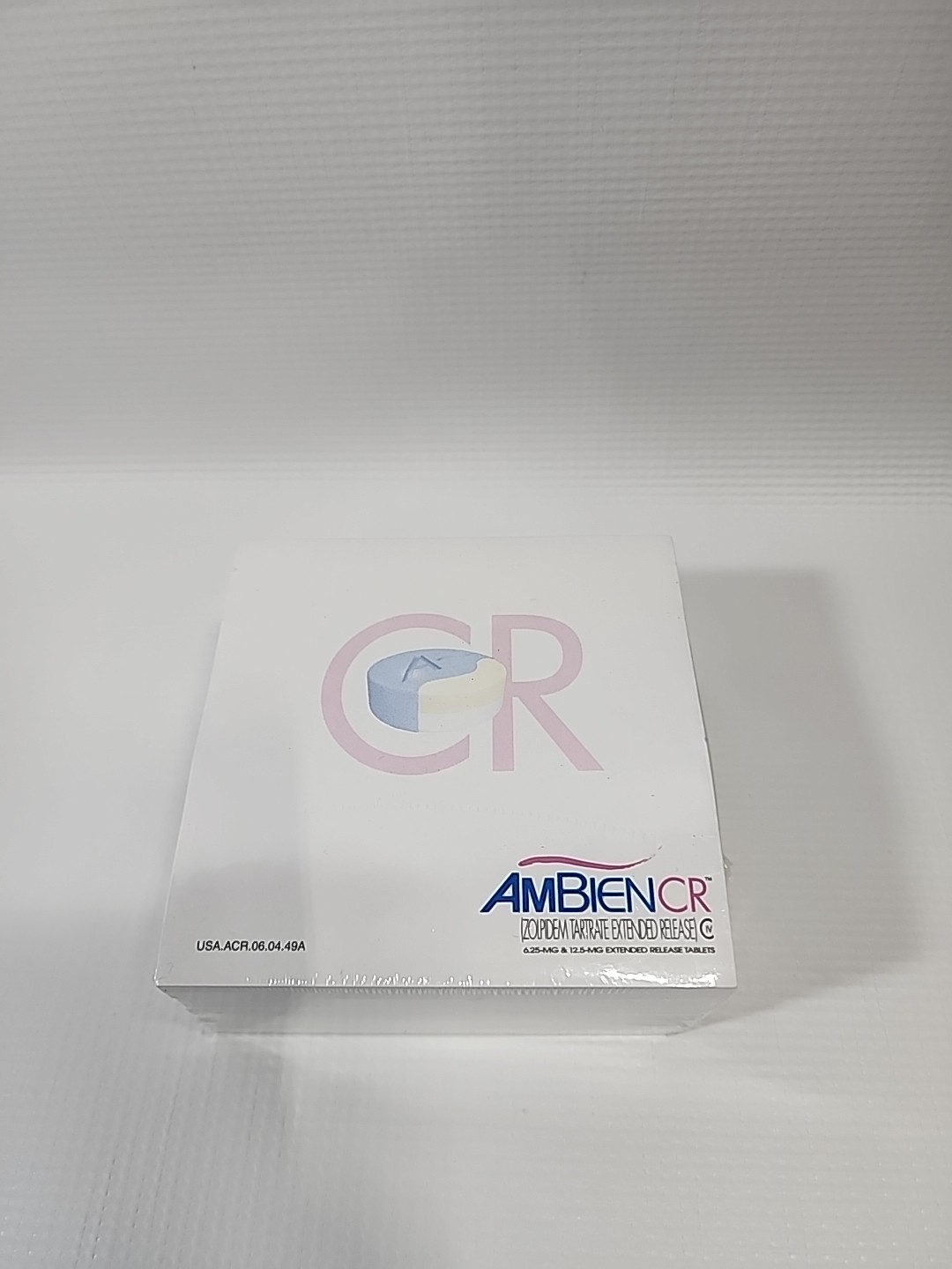 Ambien CR Pharma Drug Rep Promo Giveaway Notepad (10) pads 4″ Square NEW & RARE