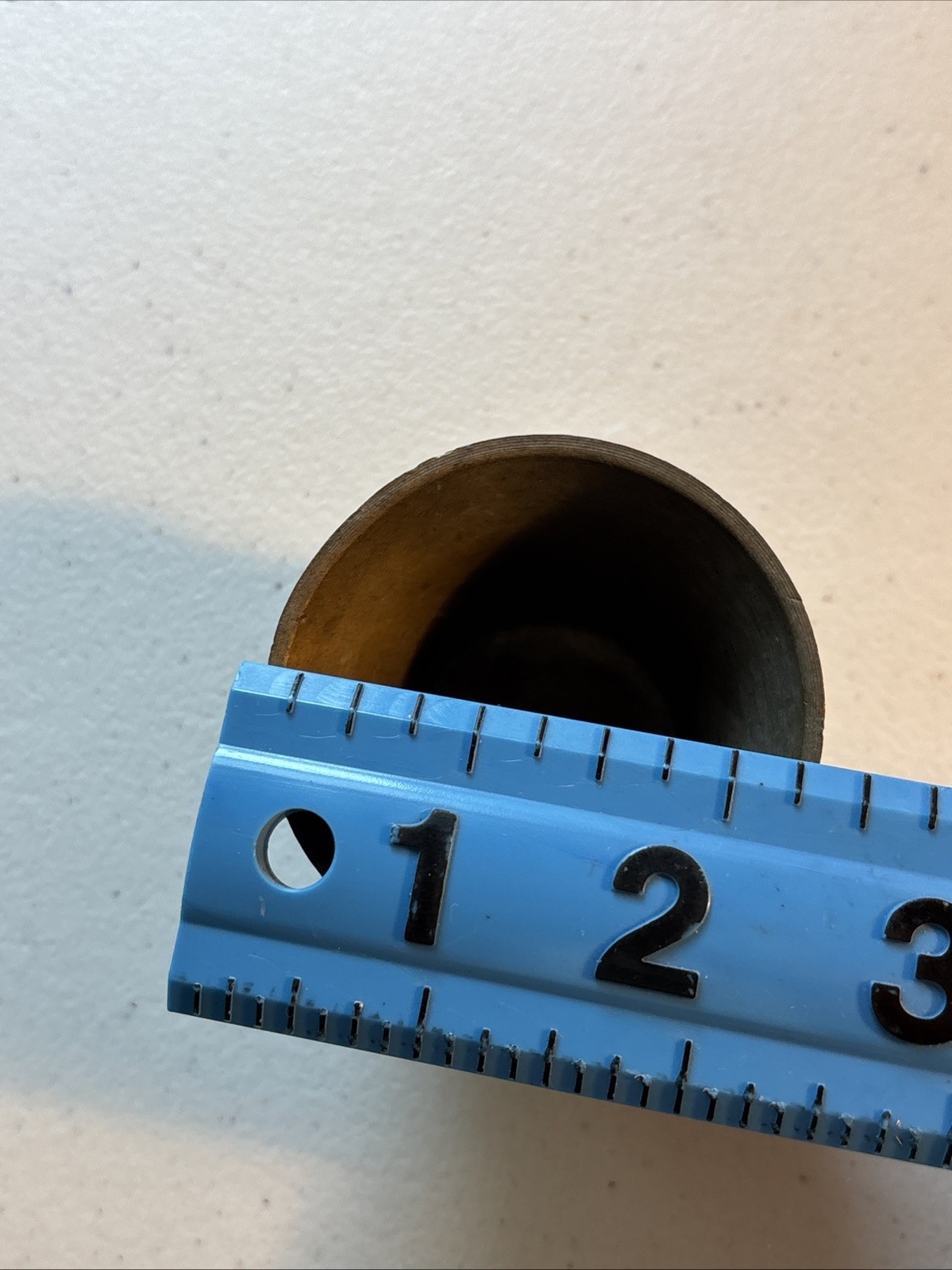 Vintage Brass Mortar & Pestal 2.25 Diameter 1.75 Height See Pics