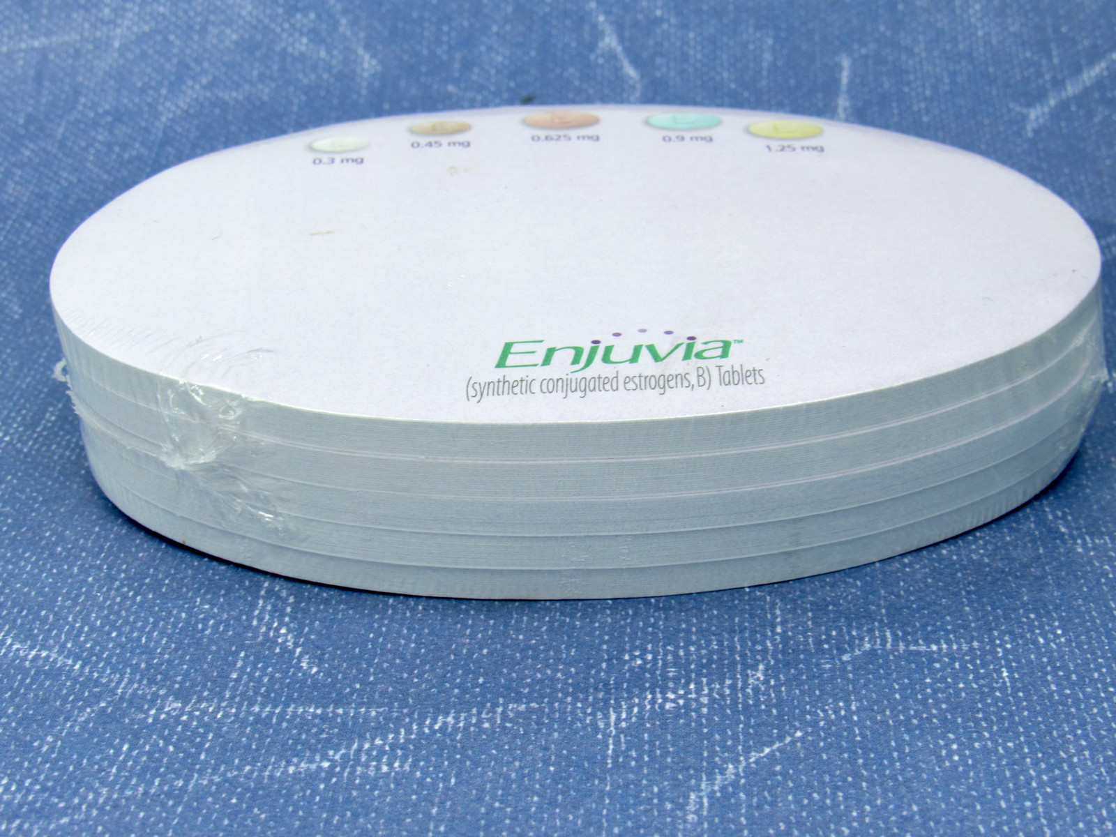 Enjuvia Sticky Notes Drug Rep Pharmaceutical Sealed Block 5 Note Paper Pads RARE
