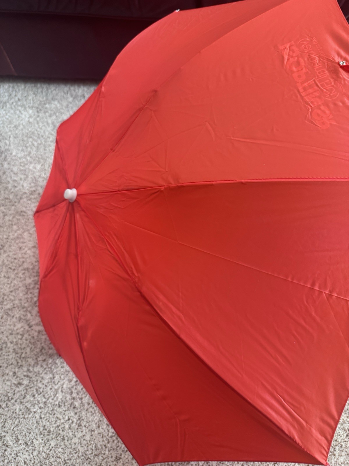 Vicodin Isoptin Drug Rep Narcotic Red Umbrella Rx Pharma Swag 80s VERY RARE