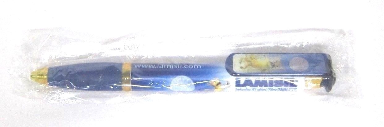 Drug Rep LAMISIL Collectible Pen with 3-D HOLOGRAPHIC “Digger” Clip RARE