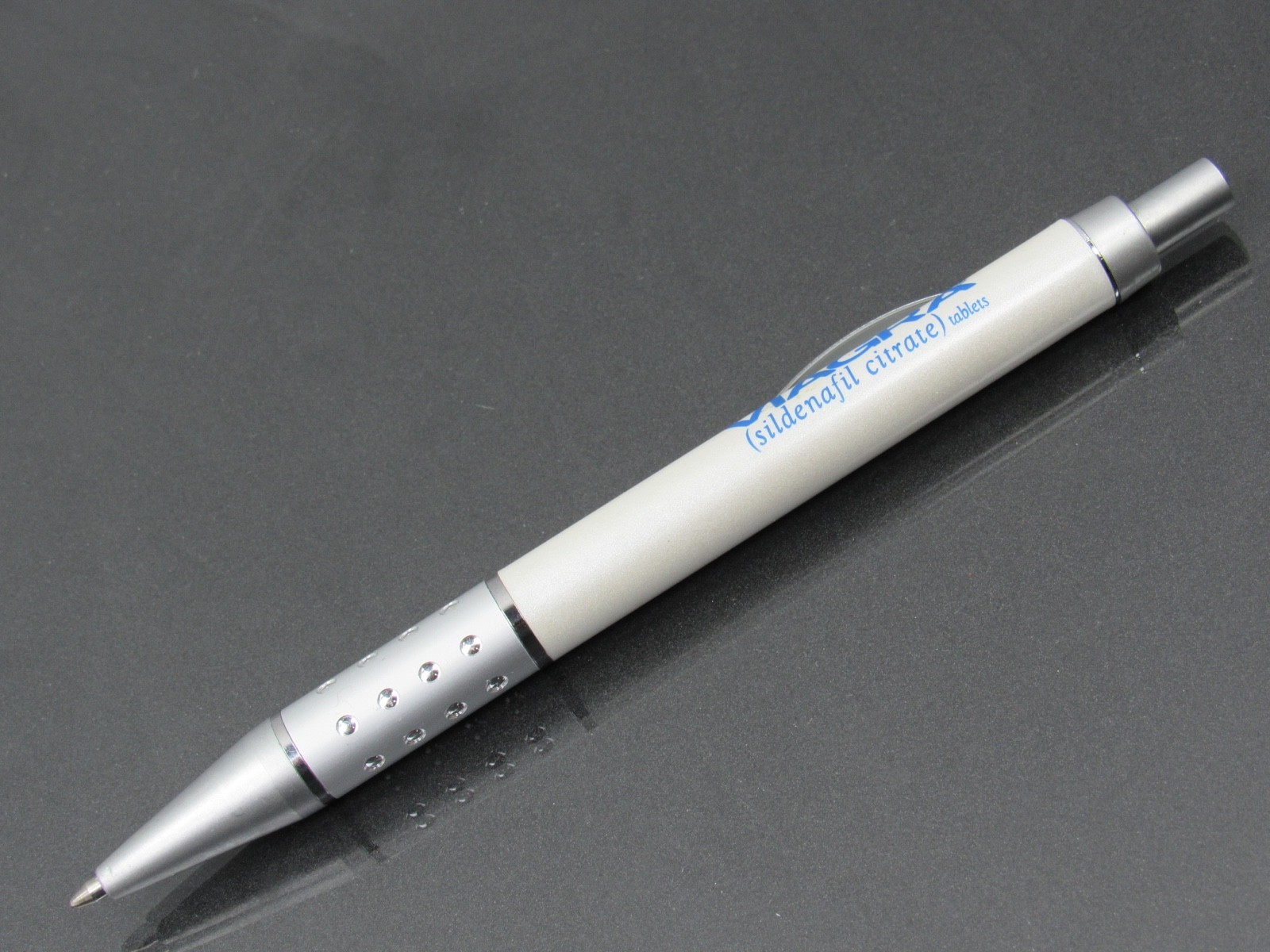 Rare Stunning VIAGRA PEN Drug Rep Pharmaceutical Promo Advertising Metal Plastic