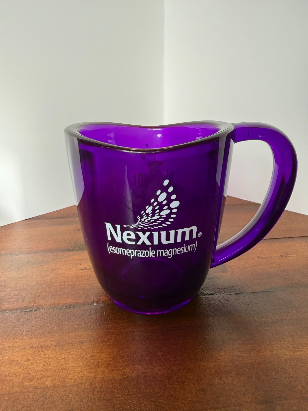 Nexium the Purple Pill AstraZeneca AZ Pharmaceutical Advertising Promotional Mug