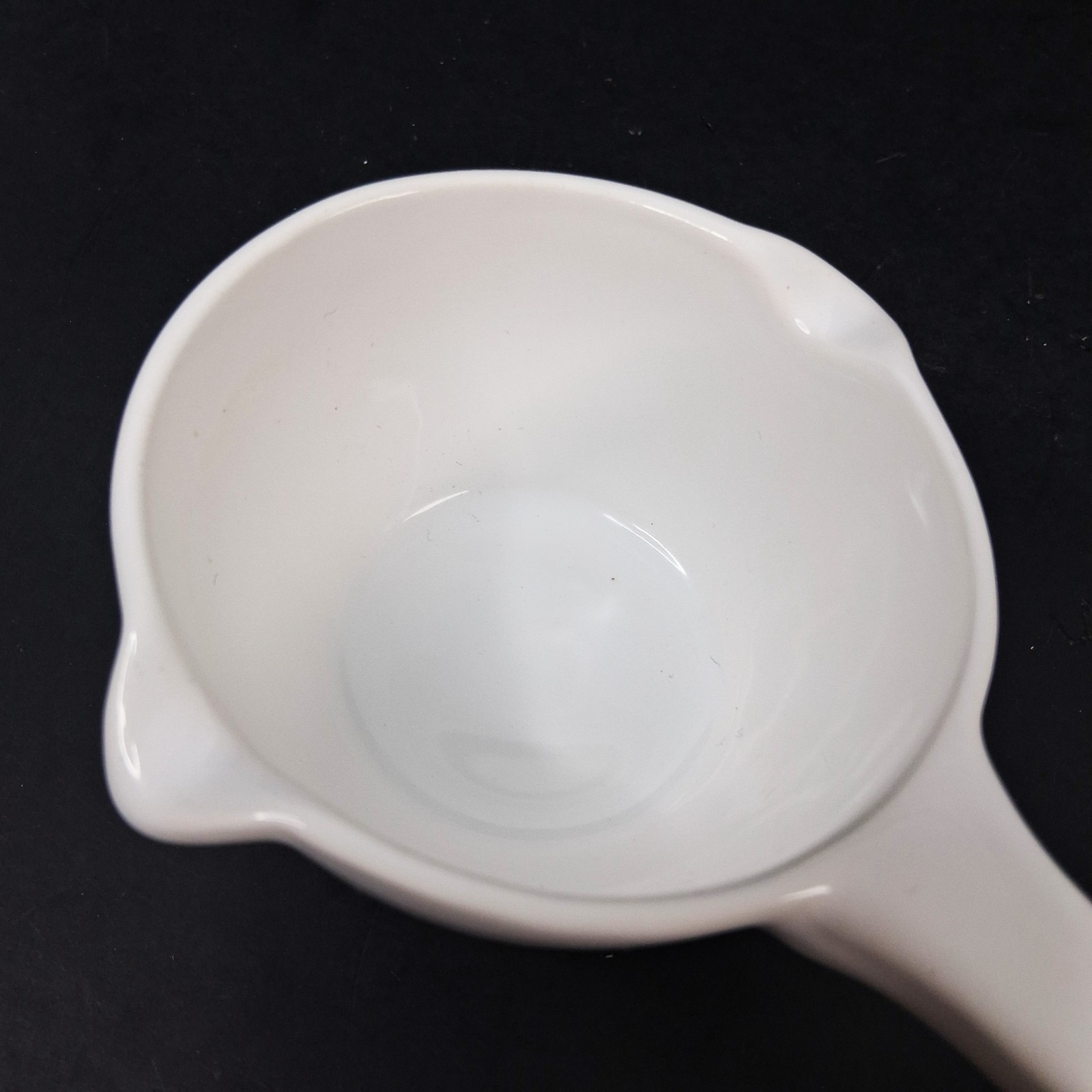 Vintage Ceramic Porcelain Lab Pharmacy Apothecary Cup Bowl Spout PORTUGAL
