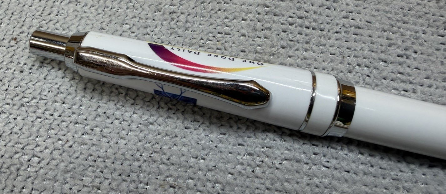 Adderall XR Pen Pharmacy Rx Drugs Rep Promotional Pen Not Working RARE Design