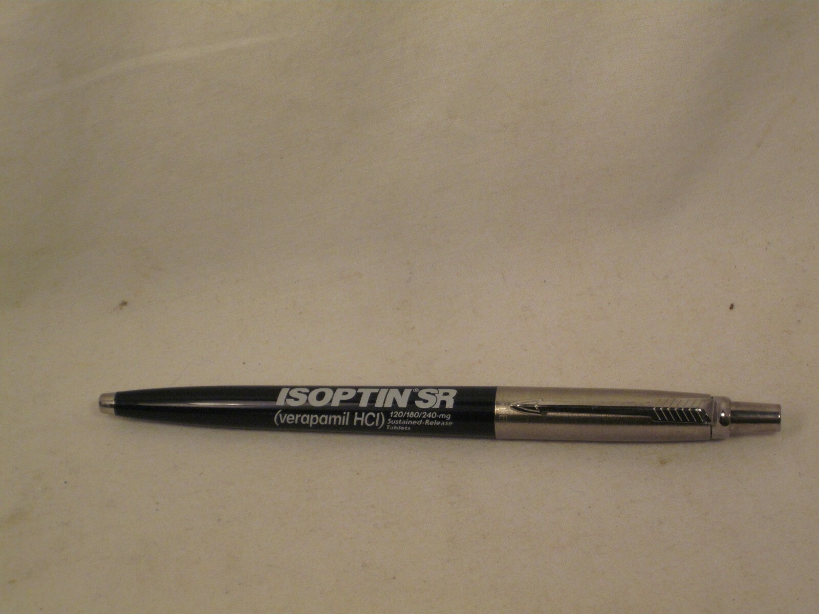 1 vintage Parker U.S.A. arrow pen Pharmaceutical promotional ISOPTIN SR